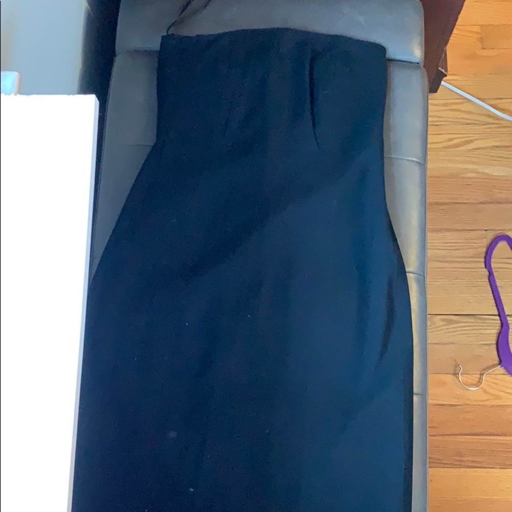 Strapless Banana Republic Black Dress-6